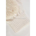 Πλεκτά κορίτσια Faux Fur Screentouch Fingerless Gloves